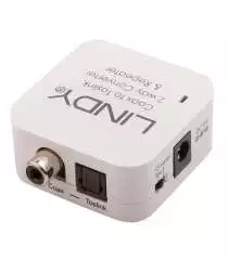 COAXIAL|OPTICAL AUDIO CONVERTER  Lindy Digistore