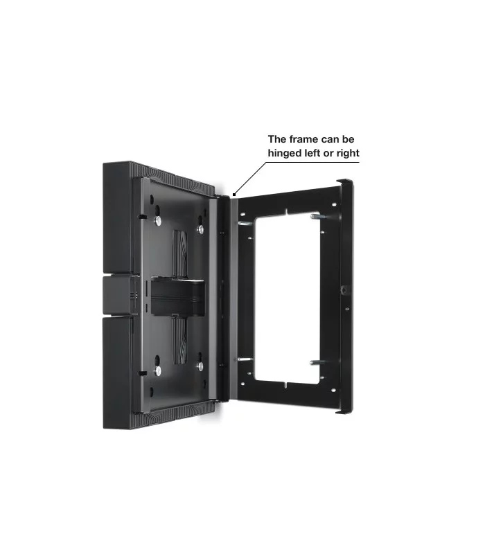 Flexson Wall mount for 4 Sonos Amp black