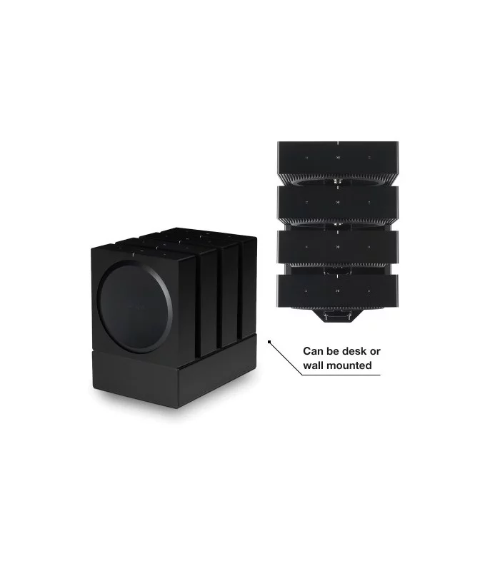 Flexson Dock for 4 Sonos Amp black