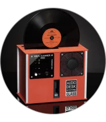 Audiodesk systeme Vinyl Cleaner Pro X - Rouge