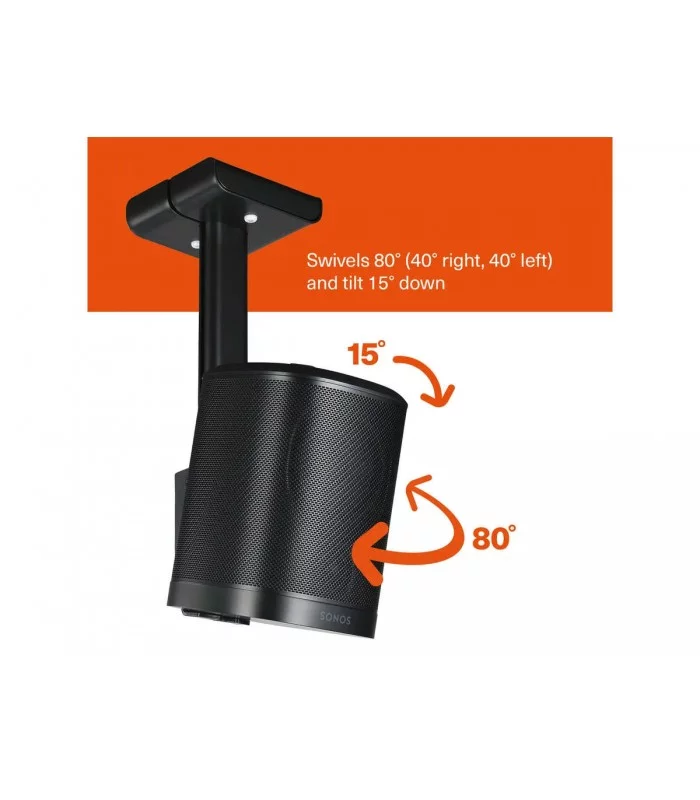 Mountson Support plafond Sonos One / Play:1 - Pièce