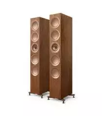 KEF R11 Meta haut parleur 3 voies standfloor (pièce) - Bois