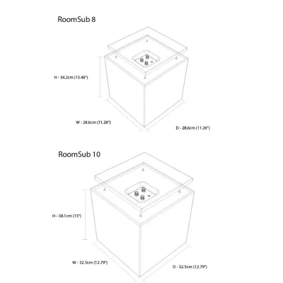 Gallo Acoustics RoomSub 8 Compact Subwoofer à Genève | Digistore.ch