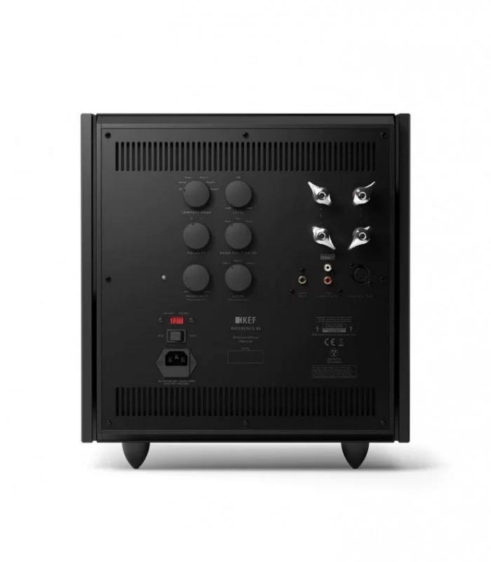 KEF Reference 8b Piano Black High Gloss Subwoofer High-End