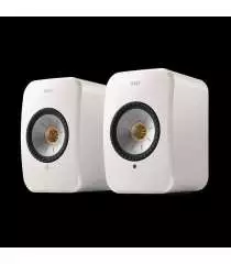 KEF LSX II Enceintes Wireless compactes (paire) | PROMO CASH BACK DIRECT PANIER - Blanc
