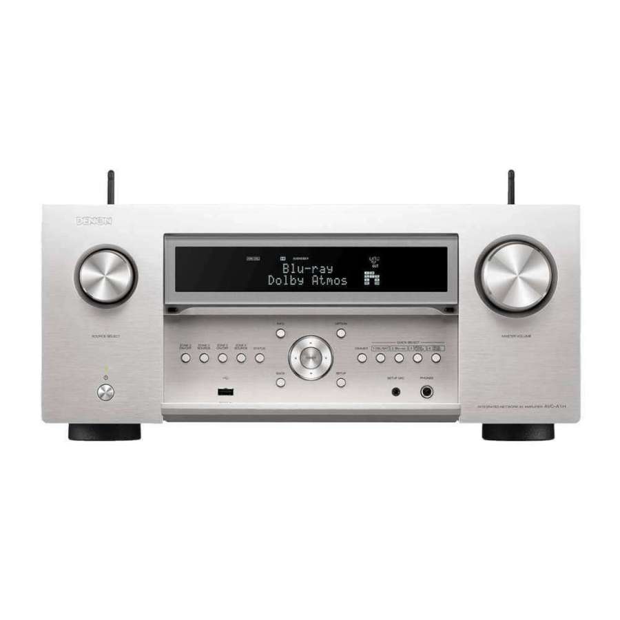 Denon AVC-A1H black Ampli-tuner AV 210 W 8K 15.4 Canaux
