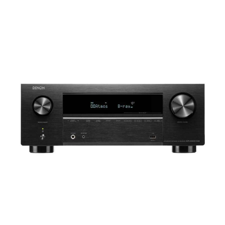 Denon AVR-X2800H DAB black Ampli-tuner AV 150 W 8K 7.2 Canaux