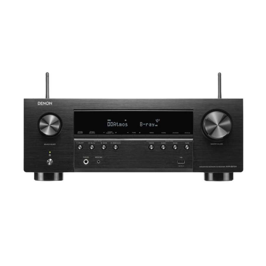 Denon AVR-S970H black Ampli-tuner 7.2 canaux avec vidéo 8K et audio 3D
