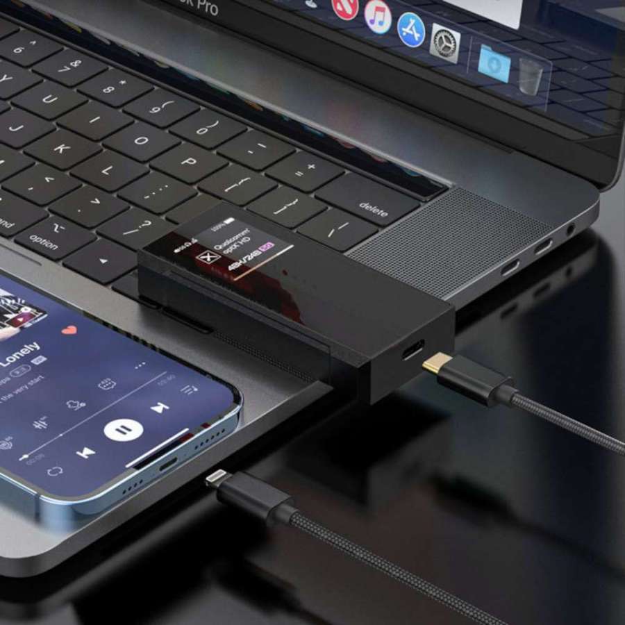 FiiO LT-LT4 | Câble OTG USB-C vers Lightning (Longueur 50cm)