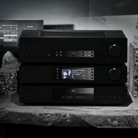 Cambridge Audio CXA61 + CXC (v2) + CXN (v2) Matte Black Limited Edition | Stereo Integrated Amplifier