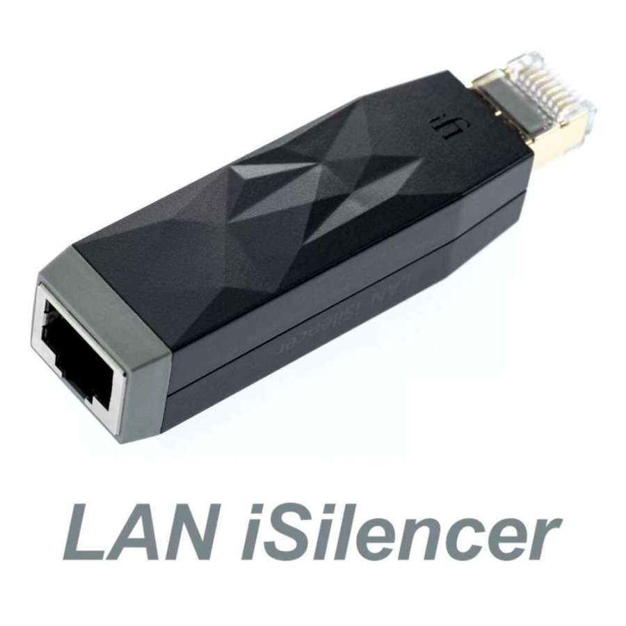 iFi Audio LAN iSilencer | Filtre antiparasite pour réseau LAN