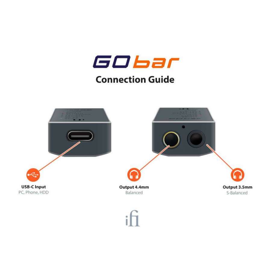 iFi Audio GO bar | Amplificateur de casque et DAC portable
