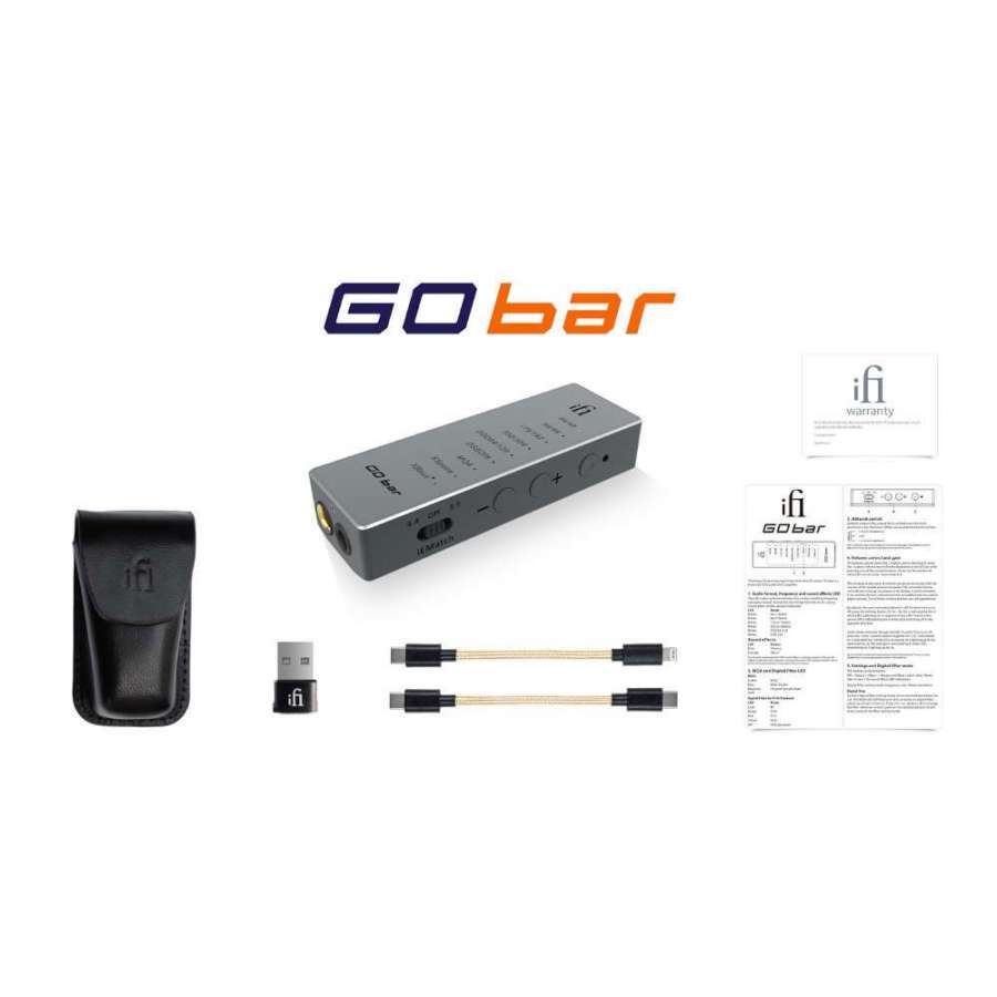 iFi Audio GO bar | Amplificateur de casque et DAC portable