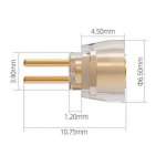 FiiO LC-78A | Adaptateur 2-pin vers MMCX