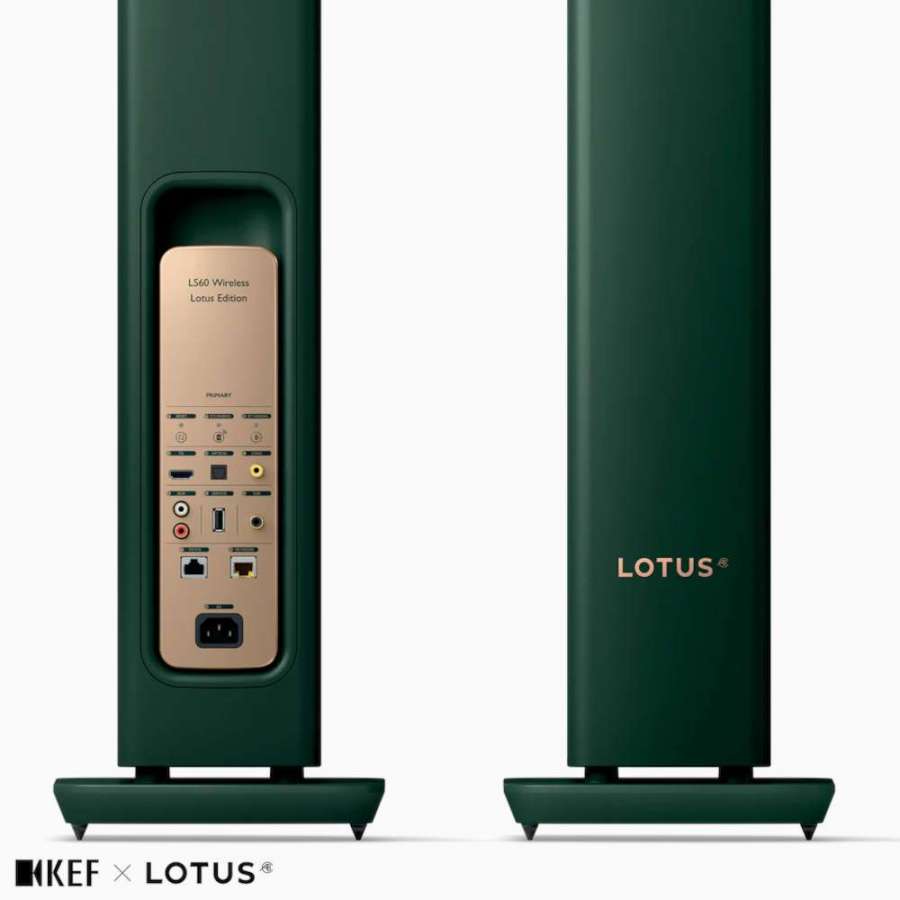 KEF LS60 Lotus Exclusive Edition | Enceintes colonne Wireless (paire)