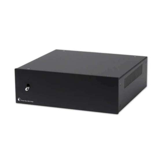 Pro-Ject Power Box DS2 Amp | Cleanest power for ultimate sound