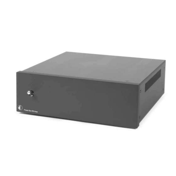 Pro-Ject Power Box RS Amp | Linear power supply