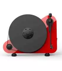 Pro-Ject VT-E BT R (OM5e) | Vertical Plug & Play Bluetooth turntable - Rouge