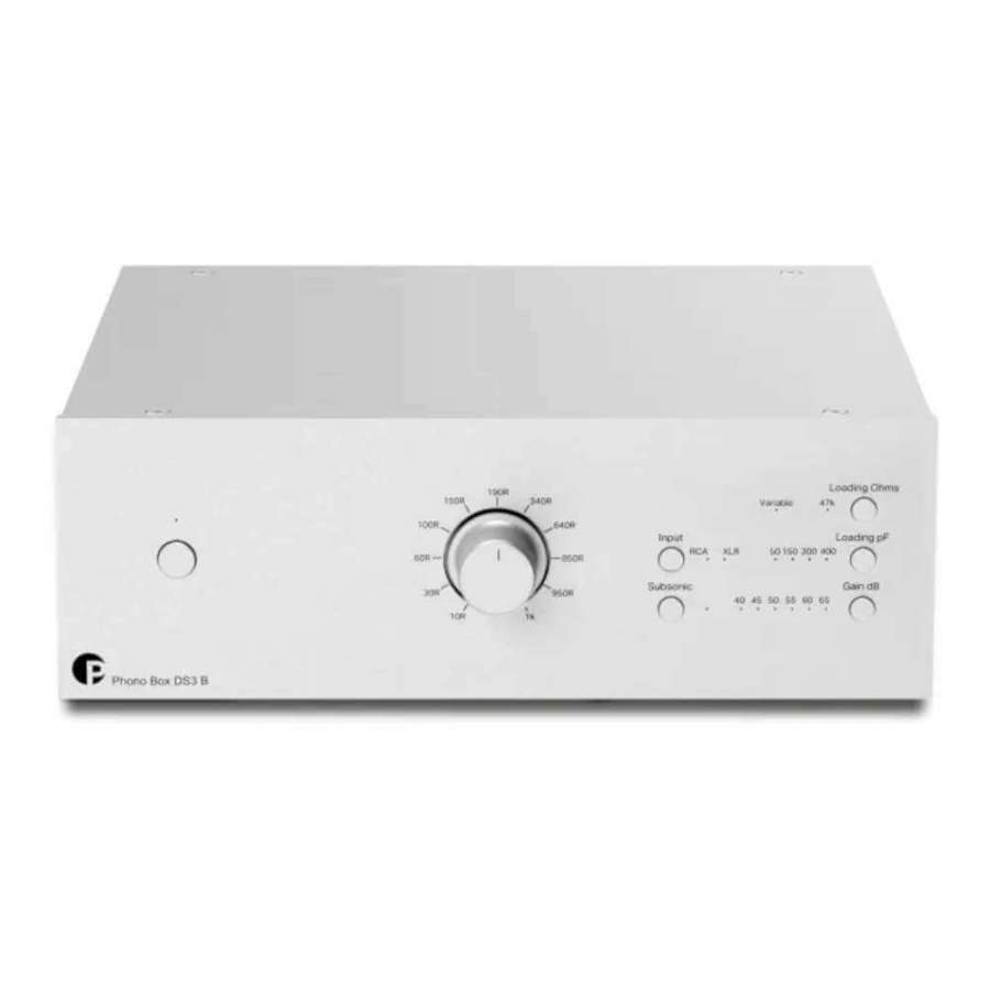 Pro-Ject Phono Box DS3 B | True Balanced, Dual Mono & Fully Discrete Audiophile Phono Stage