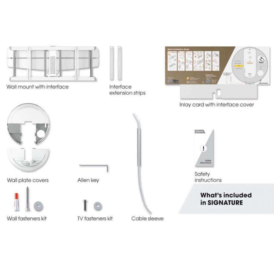 Vogel's TVM 7655 White | Support TV Orientable