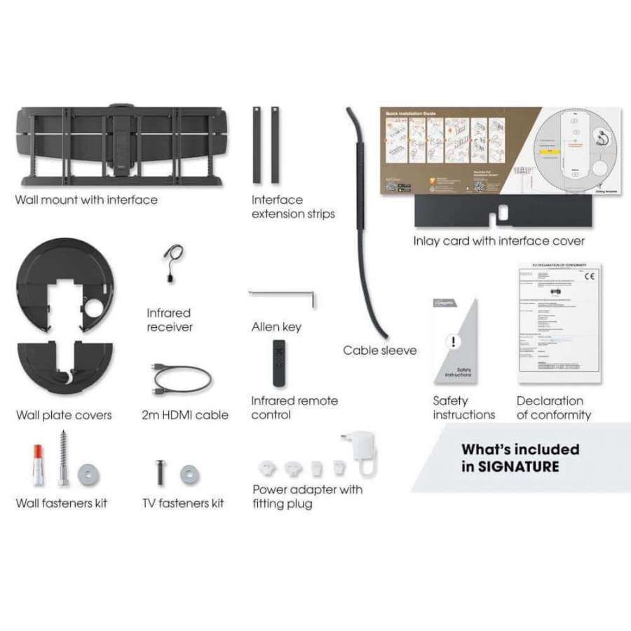 Vogel's TVM 7675 Black | Support TV Motorisé