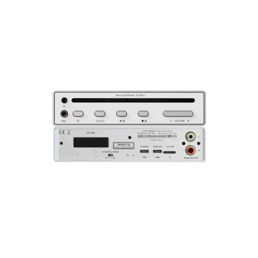 Shanling EC Mini Silver | Lecteur CD portable, DAC USB, Bluetooth