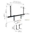 Vogel's Sound 3550 | Support pour barre de son