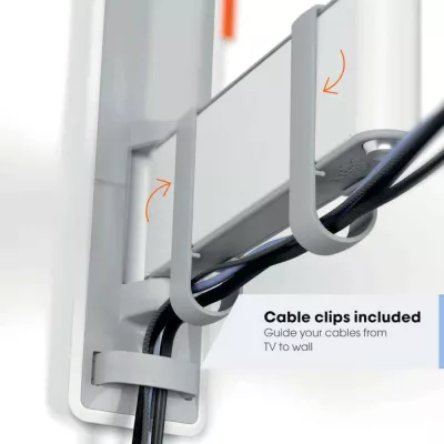 Vogel's TVM 3245 White | Support TV Orientable à Genève | Digistore.ch