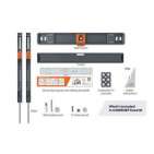 Vogel's TVM 3405 Black | Support TV Fixe