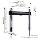 Vogel's TVM 3405 Black | Support TV Fixe