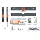 Vogel's TVM 3405 SP Black | Support TV OLED Fixe