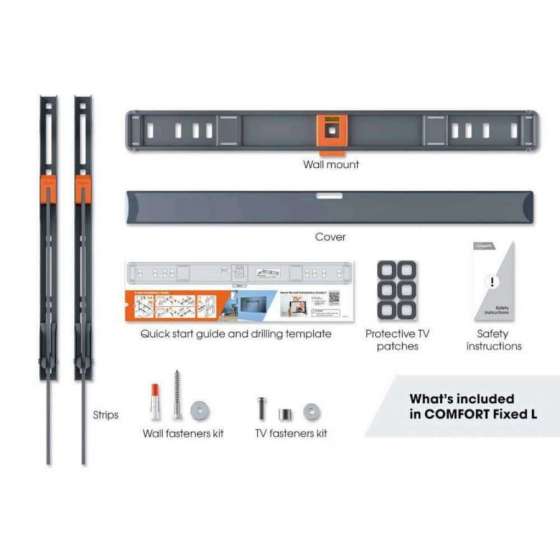 Vogel's TVM 3605 Black | Support TV Fixe à Genève | Digistore.ch