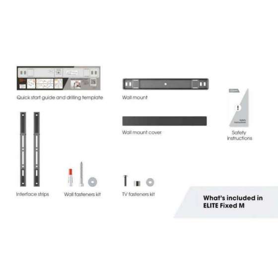 Vogel's TVM 5405 Black | Support TV Fixe à Genève | Digistore.ch
