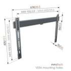 Vogel's TVM 5605 Black | Support TV Fixe