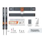 Vogel's TVM 3415 Black | Support TV Inclinable