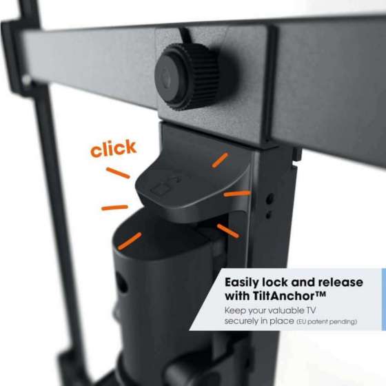Vogel's TVM 3425 Black | Support TV Orientable à Genève | Digistore.ch