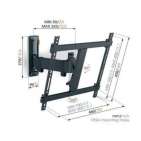 Vogel's TVM 3425 Black | Support TV Orientable