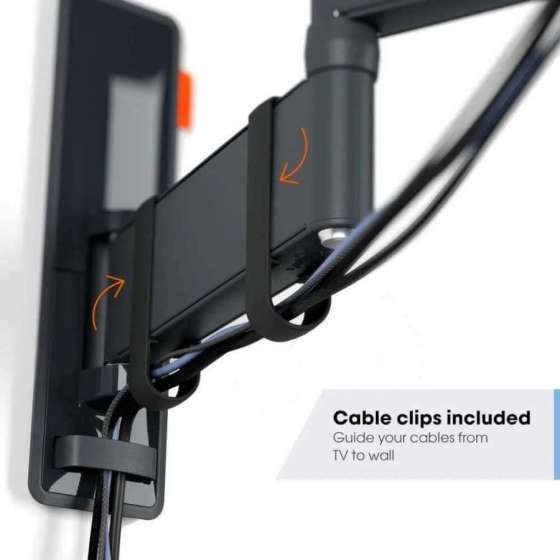 Vogel's TVM 3445 Black | Support TV Orientable à Genève | Digistore.ch