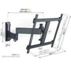 Vogel's TVM 3445 Black | Support TV Orientable