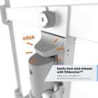 Vogel's TVM 3445 White | Support TV Orientable