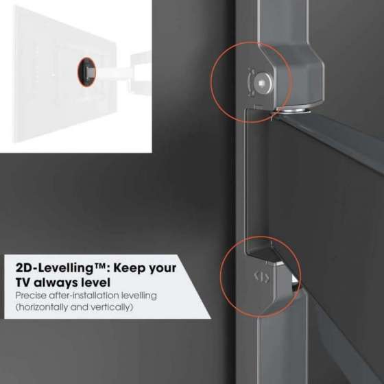 Vogel's TVM 5445 Black | Support TV Orientable à Genève | Digistore.ch
