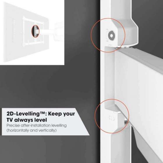 Vogel's TVM 5445 White | Support TV Orientable à Genève | Digistore.ch