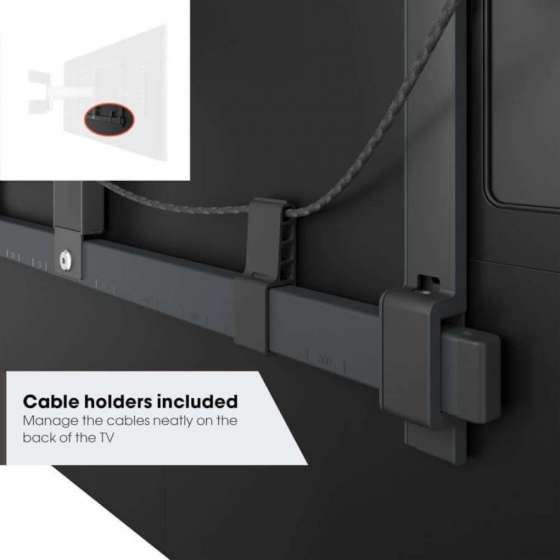 Vogel's TVM 5855 Black | Support TV Orientable à Genève | Digistore.ch