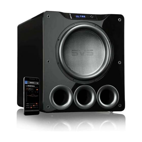 SVS PB-16 Ultra Black High Gloss | Bass Reflex Home-theatre Subwoofer à Genève | Digistore.ch
