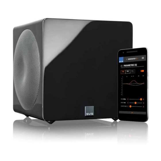 SVS 3000 Micro Black High Gloss | Enclosed Home-theatre Subwoofer à Genève | Digistore.ch