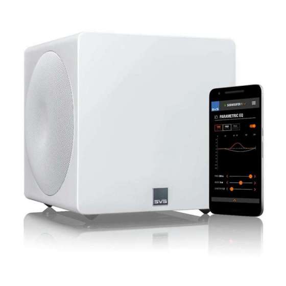 SVS 3000 Micro White High Gloss | Enclosed Home-theatre Subwoofer à Genève | Digistore.ch