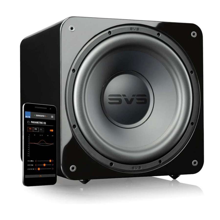 SVS SB-1000 Pro Black High Gloss | Enclosed Home-theatre Subwoofer