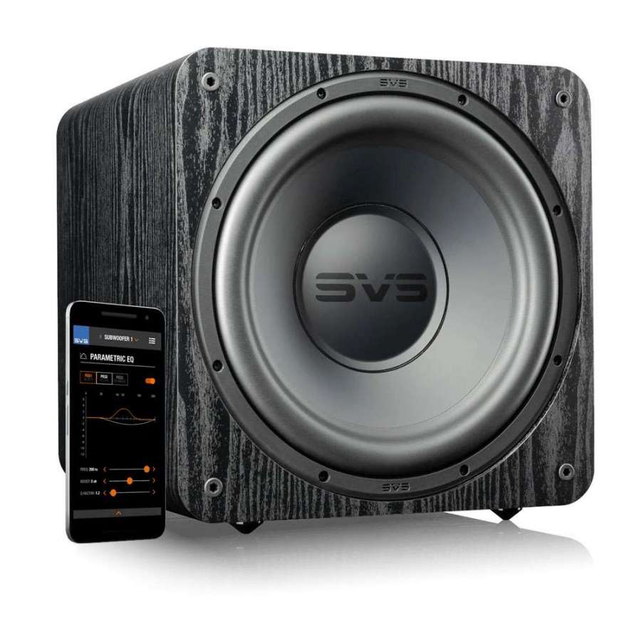 SVS SB-1000 Pro Black Ash | Enclosed Home-theatre Subwoofer