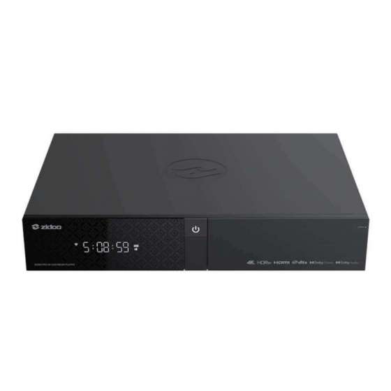 Zidoo Z2000 Pro | 4K UHD Media Player Dolby Vision & HDR10+ à Genève | Digistore.ch