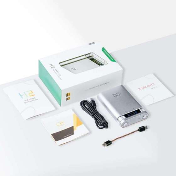 Shanling H2 Silver | DAC et amplificateur de casque portable à Genève | Digistore.ch